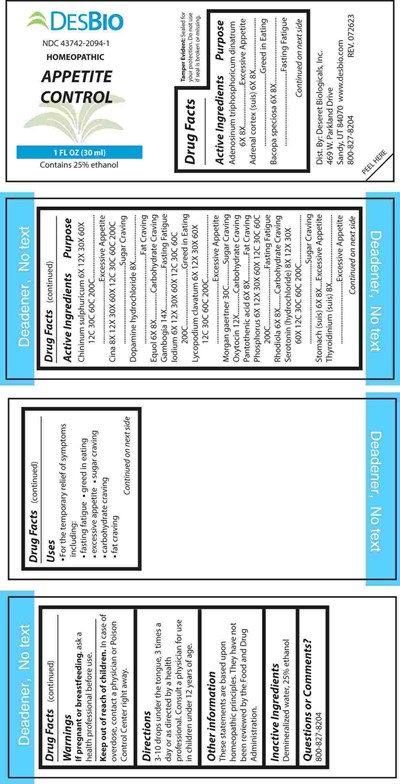 Appetite Control (Dsrt472 Appetite Control 10 16 23)